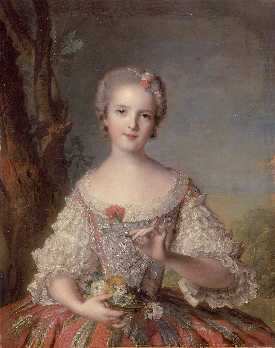 Luisa di Borbone - Francia, Reggia di Versailles